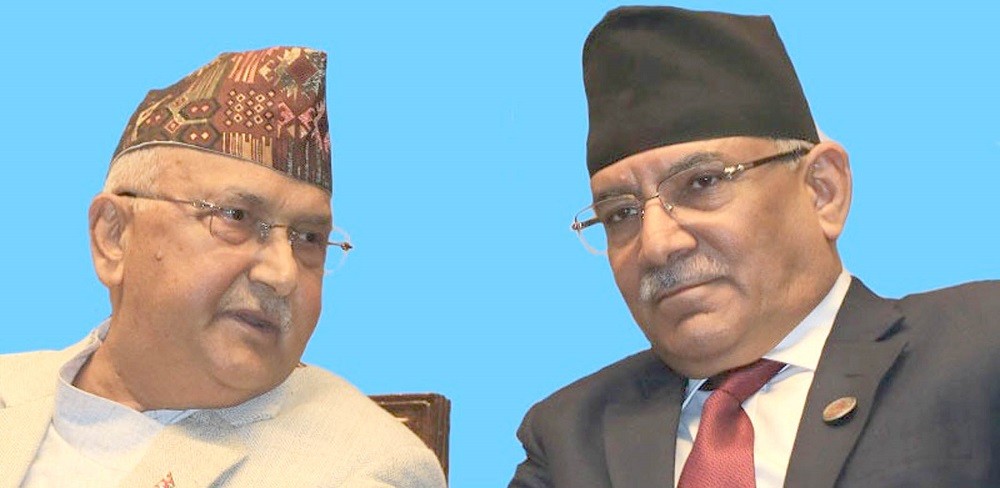शिक्षकबारे प्रचण्ड अभिव्यक्तिको ओलीले गरे समर्थन