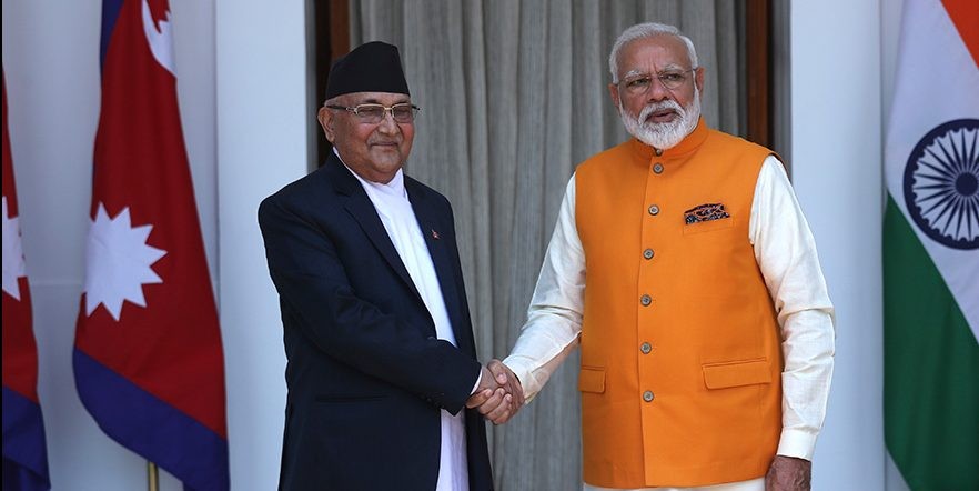 मोदीलाई ओलीको सन्देश : सीमा विवाद वार्ताबाटै समाधान गरौं