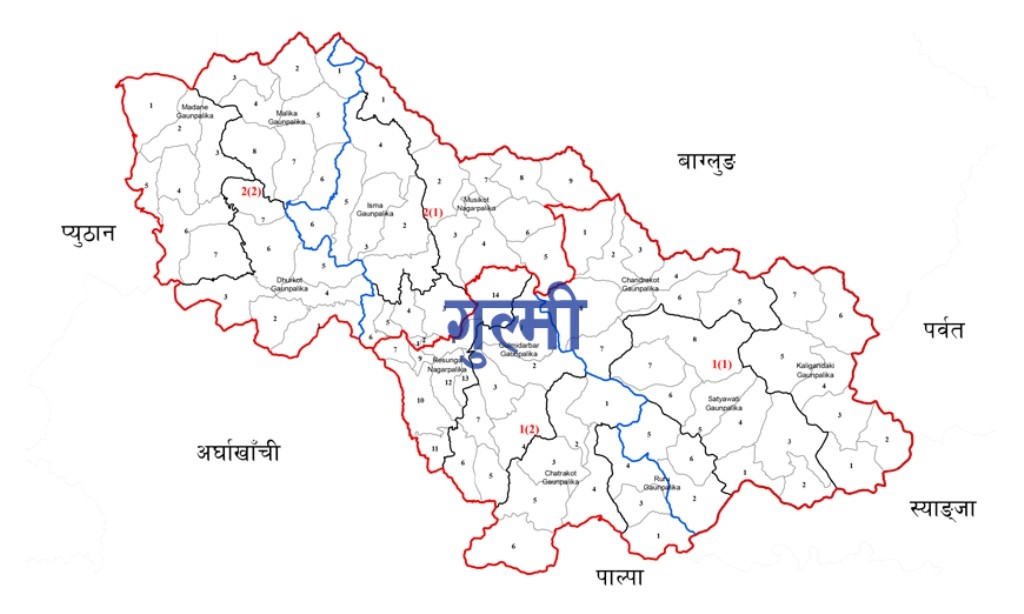 अपडेट:  गुल्मीमा भएको जीप दुर्घटनामा मृतकको संख्या ६ पुग्यो