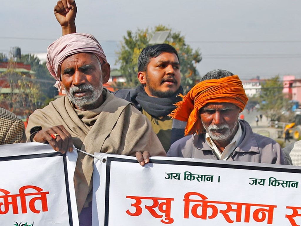 उखु किसानले यहि मंसिर २८ गतेदेखि आन्दोलन गर्ने