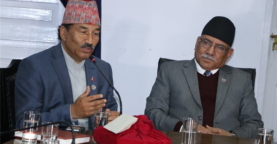 थापाले प्रचण्डलाई सम्झाए, ‘तपाईँले मेरो नियति भोग्न नपरोस्, शुभकामना !’