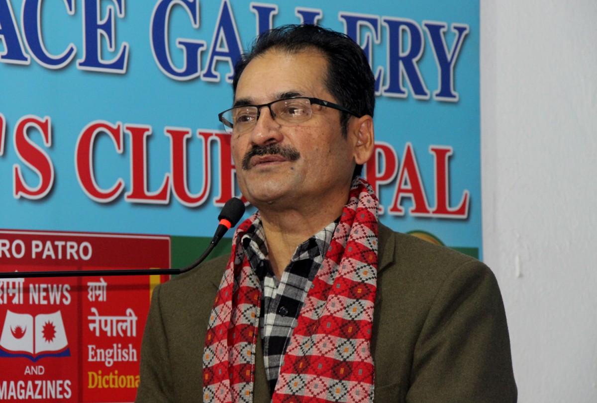 ‘प्रचण्डले ‘कू’ गर्न खोज्दा ओलीले त्यसलाई असफल पारेर देश बचाए’ : खानेपानीमन्त्री थापा