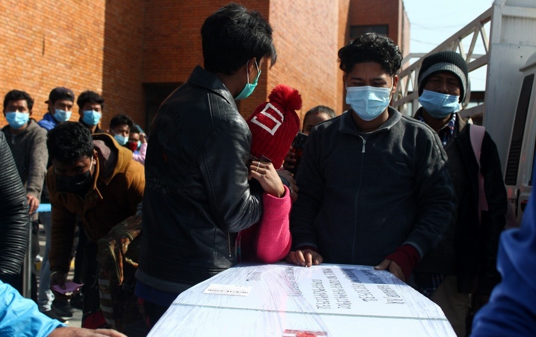 वैदेशिक रोजगारीमा क्रममा मलेसियामा ज्यान गुमाएका १८ नेपालीको सव ल्याइयो