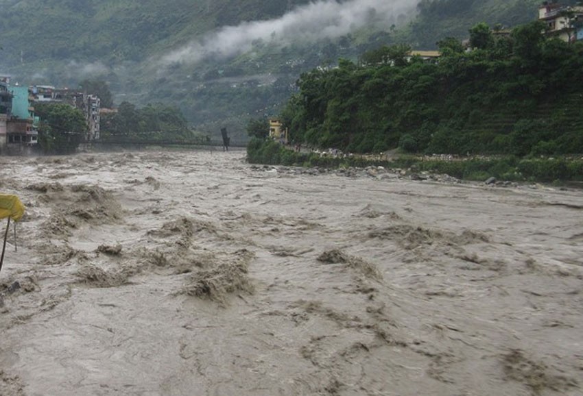 नेपाल-भारत पश्चिम सीमा महाकाली थुनियो, सतर्क रहन प्रशासनको  आग्रह