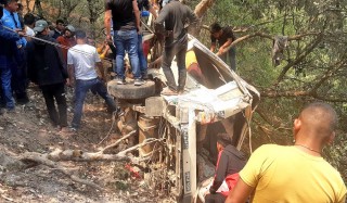 प्युठान दुर्घटनामा मृत्यु हुनेको संख्या पाँच पुग्यो