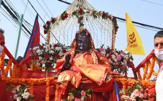 अयोध्यापुरीमा राम-सीता मुर्ती प्रतिस्थापन गरिँदै