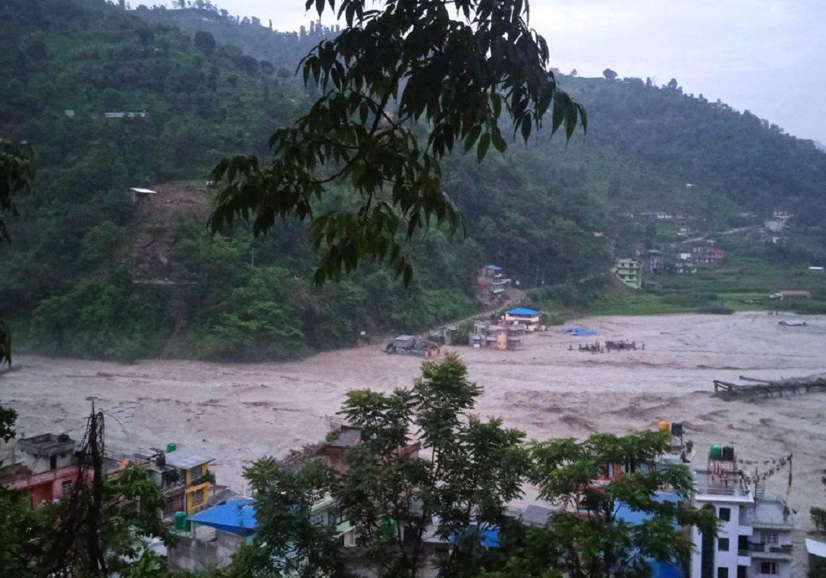 बाढी-पहिरोको जोखिमका घरमा नबस्न मेलम्ची नगरपालिकाको अपिल