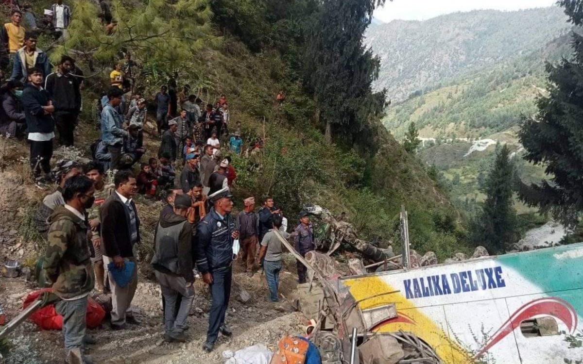 मुगु बस दुर्घटना : डीएसपीको नेतृत्वमा समिति गठन