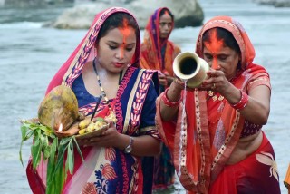 विधिवत रुपमा सुरु भयो छठ, आज ‘नहाय–खाय’