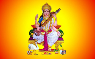 आज सरस्वती पूजा, विद्याकी देवीको पूजा गरिँदै