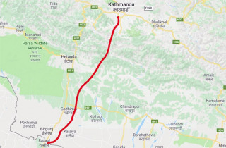 काठमाडौं–रक्सौल रेलमार्गको ‘फाइनल लोकेसन सर्भे’ सुरु