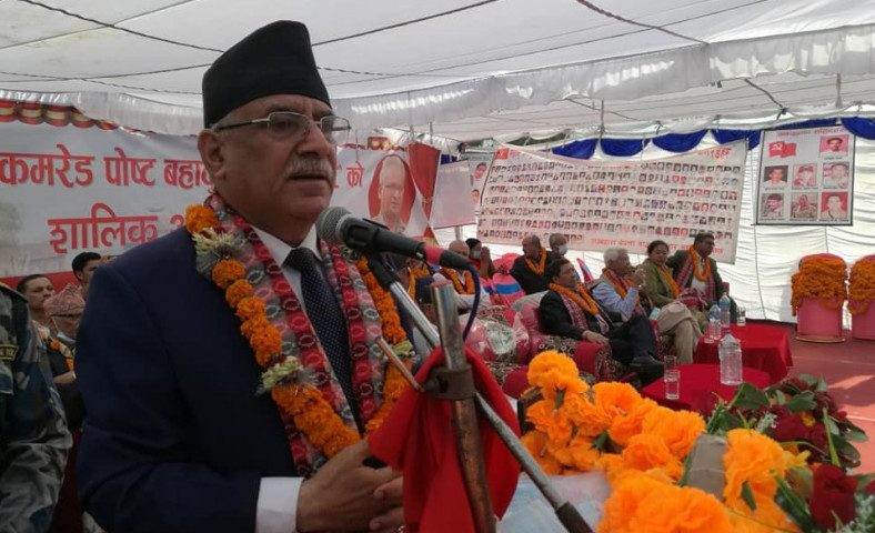 तीनै तहको निर्वाचनमा गठबन्धन हने प्रचण्डको दाबी