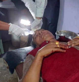 सांसद साहमाथि एमाले कार्यकर्ताले आक्रमण गरेको जसपाको आरोप, कडा कारबाही गर्न माग