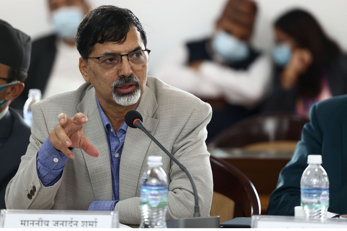 जनार्दन शर्माको आरोप : एसपीपीमा गरेको राष्ट्रघात लुकाउन एमालेले ममाथि आक्रमण गर्‍यो 