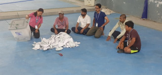 महोत्तरीको बर्दिबास नगरपालिकामा मतगणना सुरु