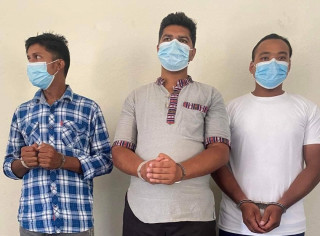 बुटवलमा वम विष्फोट गराएको आरोपमा ३ जना पक्राउ