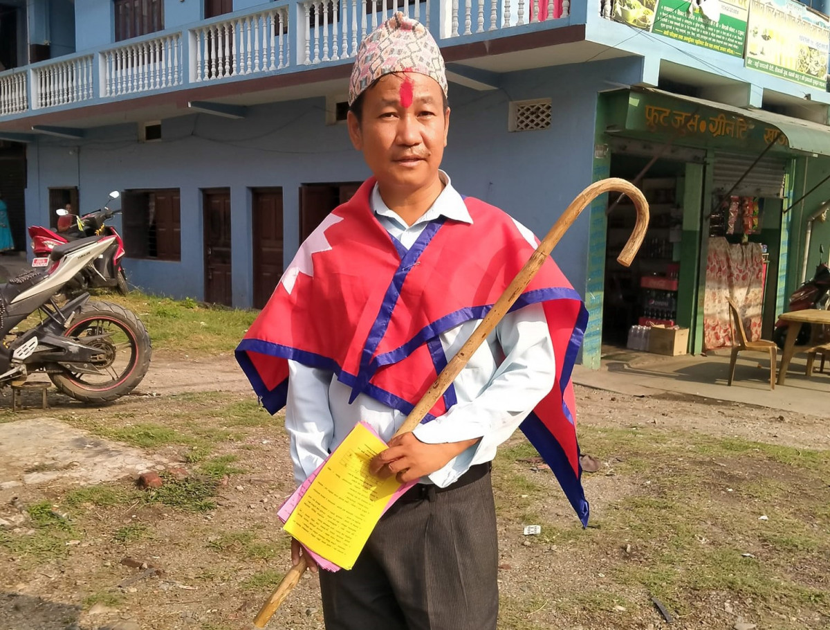 धरान उपमहानगरको मेयरमा स्वतन्त्र उम्मेदवार साम्पाङ विजयी