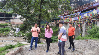 मन्त्री झाँक्रीद्वारा बागमती करिडोर निरीक्षण, द्रुत गतिमा काम अघि बढाउन निर्देशन