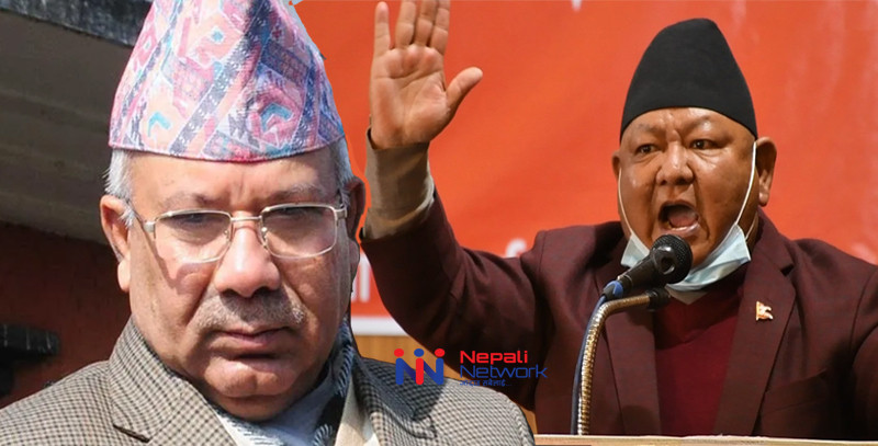 अध्यक्ष नेपालको गलपासो मन्त्री आले, भित्रभित्रै यतिसम्मको फण्डा !
