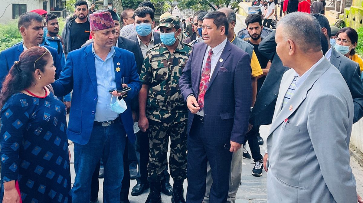 पशुपति क्षेत्रको संरक्षण र सरसफाइमा ध्यान दिन पर्यटनमन्त्री श्रेष्ठको निर्देशन