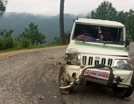 बोगटान गाउँपालिकाको जिप दुर्घटना, अध्यक्ष गडसिलाका नातेदारले हुँइकाएका थिए गाडी