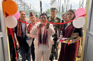 बुटवल–लुम्बिनी प्रसारण लाइन तथा सबस्टेसनको ऊर्जामन्त्री भुसालद्वारा उद्घाटन