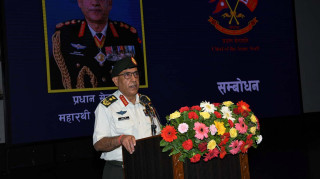प्रधानसेनापति शर्माको निर्देशन -निर्वाचन शान्तिपूर्ण सम्पन्न गराउन विशेष भूमिका खेल्नुस्