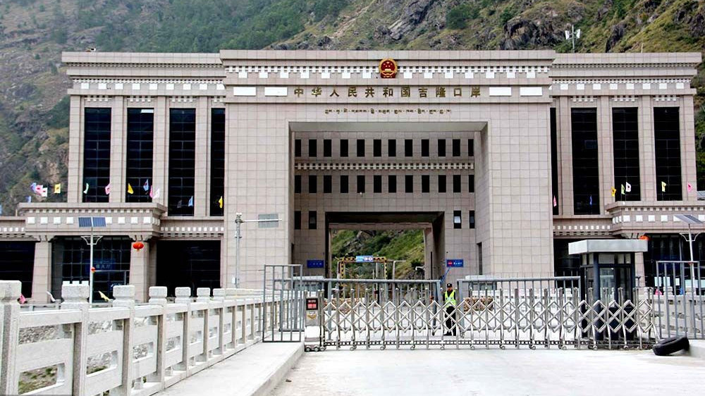 चीनसँगको रसुवागढी–केरुङ नाका आजदेखि खुल्यो