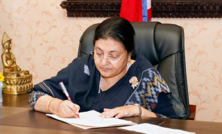 नेपाल संवत्‌ले राष्ट्रिय एकता र आपसी सद्भावलाई सुदृढ गर्न मद्दत पुग्ने राष्ट्रपतिको विश्‍वास