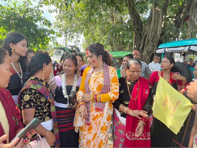 उम्मेदवारी दर्तासँगै रेखा थापाको यस्तो भनाइ