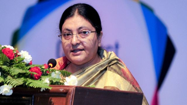 राष्ट्रपति भण्डारी भोली मुस्ताङ जाने