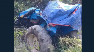 सल्यानमा ट्याक्टर दुर्घटनाः ८ जना घाइते, ४ को अवस्था गम्भीर