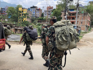 आसन्न निर्वाचनको सुरक्षार्थ नेपाली सेना परिचालन