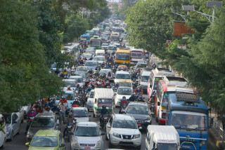 ग्वार्को–बालकुमारी सडकखण्डमा अत्यधिक सवारी जाम, कारण यस्तो..