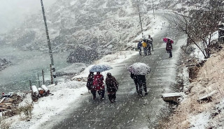 पश्चिमी वायुको आंशिक प्रभाव,पहाडी तथा हिमाली भूभागमा हिमपातको सम्भावना