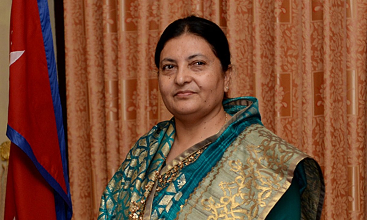 आन्तरिक उत्पादन वृद्धि गर्न नसक्दा अर्थतन्त्रमा चुनौतीः राष्ट्रपति