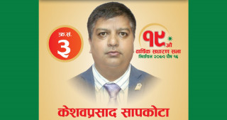 राष्ट्रिय सहकारी बैंकको निर्वाचनमा सापकोटाको लेखा सुपरिवेक्षण समिति सदस्यमा उम्मेदवारी