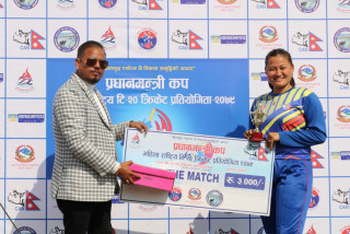 मधेश प्रदेशलाई ९ विकेटले हराउदै प्रदेश एक विजयी