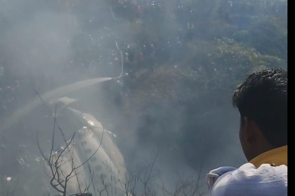 Breaking,.: पोखरामा ६८ जना यात्रु बोकेको यतीको एटीआर ७२ विमान दुर्घटनाग्रस्त
