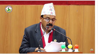 कर्णालीका मुख्यमन्त्री शर्माले तेस्रो पटक विश्वासको मत लिँदै