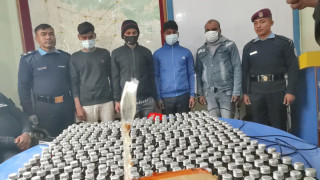 धनुषामा लागु औषधसहित ४ जना पक्राउ