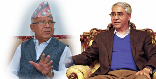 देउवालाई माधव नेपालले भने : उपराष्ट्रपति दिनुस् , राष्ट्रपतिमा सघाउँछौं