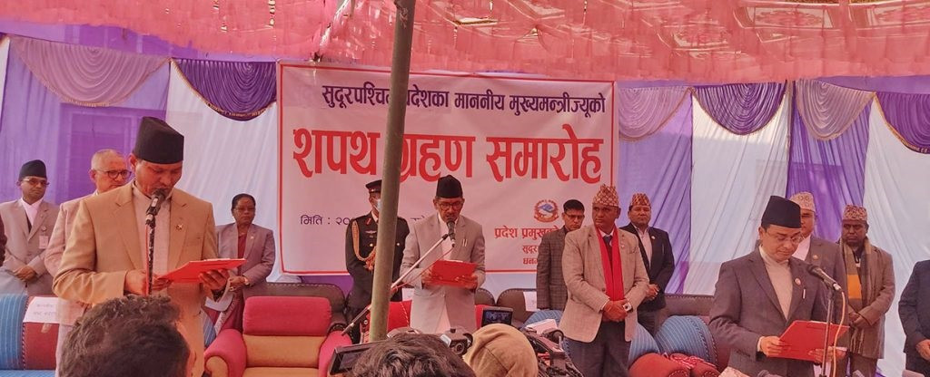 सुदूरपश्चिम सरकारमा देउवा भौतिक पूर्वाधार र  शाही आर्थिक मामिलामन्त्री नियुक्त