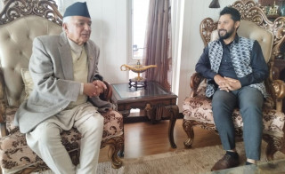 रामचन्द्र पौडेल र रवि लामिछानेबिच भेटवार्ता : लामिछानेलाई पौडेलको यस्तो आग्रह