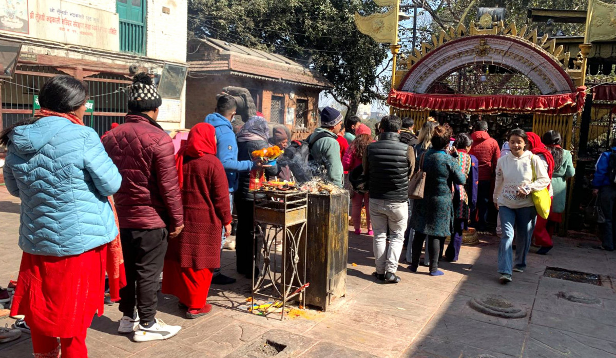 आज चैतेदशैँ, ​शक्तिस्वरूपा भगवतीको आराधना गरी मनाइँदै