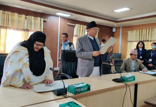 प्रतिनिधिसभा सदस्य मञ्जु शर्मा अन्सारीले लिइन् शपथ