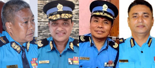 सरकारले चार डीआईजीलाई एआईजीमा बढुवा गर्यो