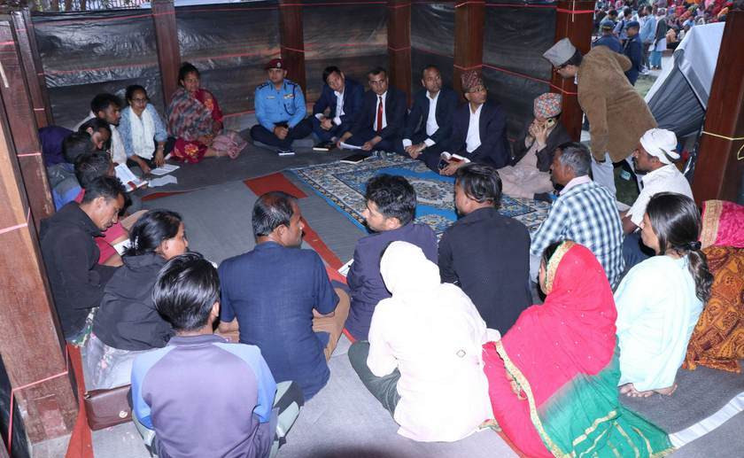 मिटरब्याज पीडित र गृह मन्त्रालयका प्रतिनिधिबीचको वार्ता निष्कर्षविहीन