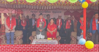 ओलीलाई आफ्नै जन्मथलोमा पनि कालो झण्डा