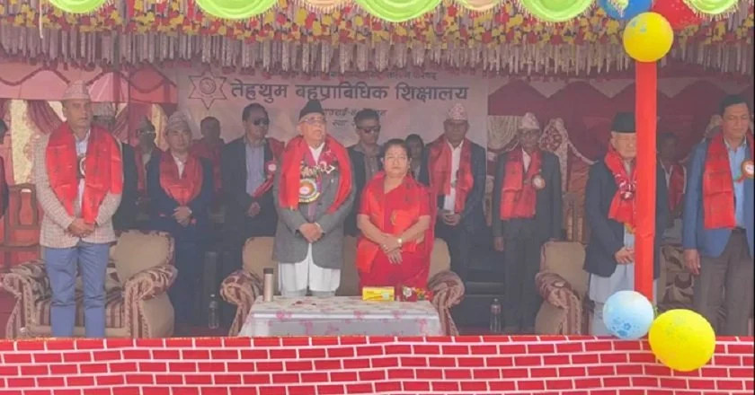 ओलीलाई आफ्नै जन्मथलोमा पनि कालो झण्डा